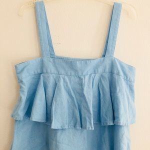 Cute denim like tank!